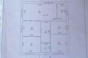 Дом, 120 м², 1 эт.